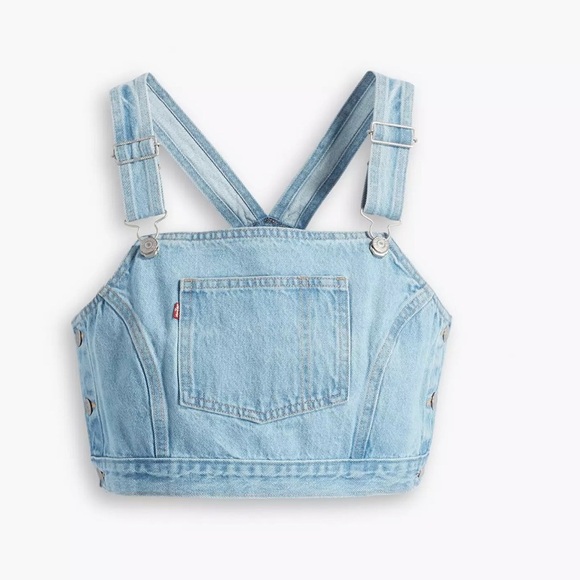 Shellsea Levi's Classic Blue Denim Overall - Picture 3 of 7